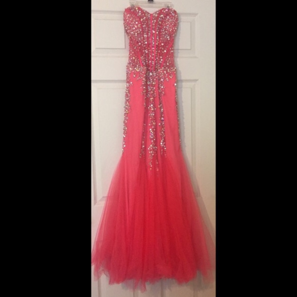 Sparkly prom dress